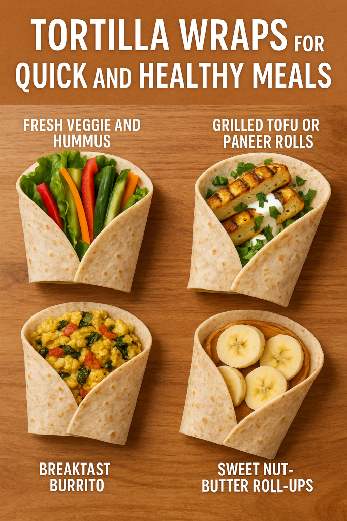 Tortilla Wraps for Quick and Healthy Meals